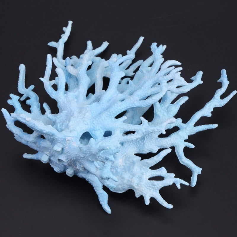 Besimple Artificial Aquarium Coral Ornament Plastic Fish Tank Plants Decoration for Aquarium Landscape (6.7â€x5.5â€x1.6â€) - Image 4